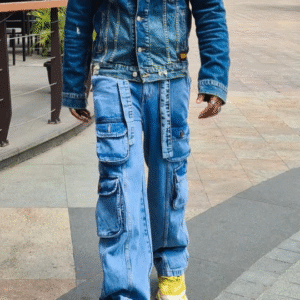 Rustic Blue Street Baggy Jeans