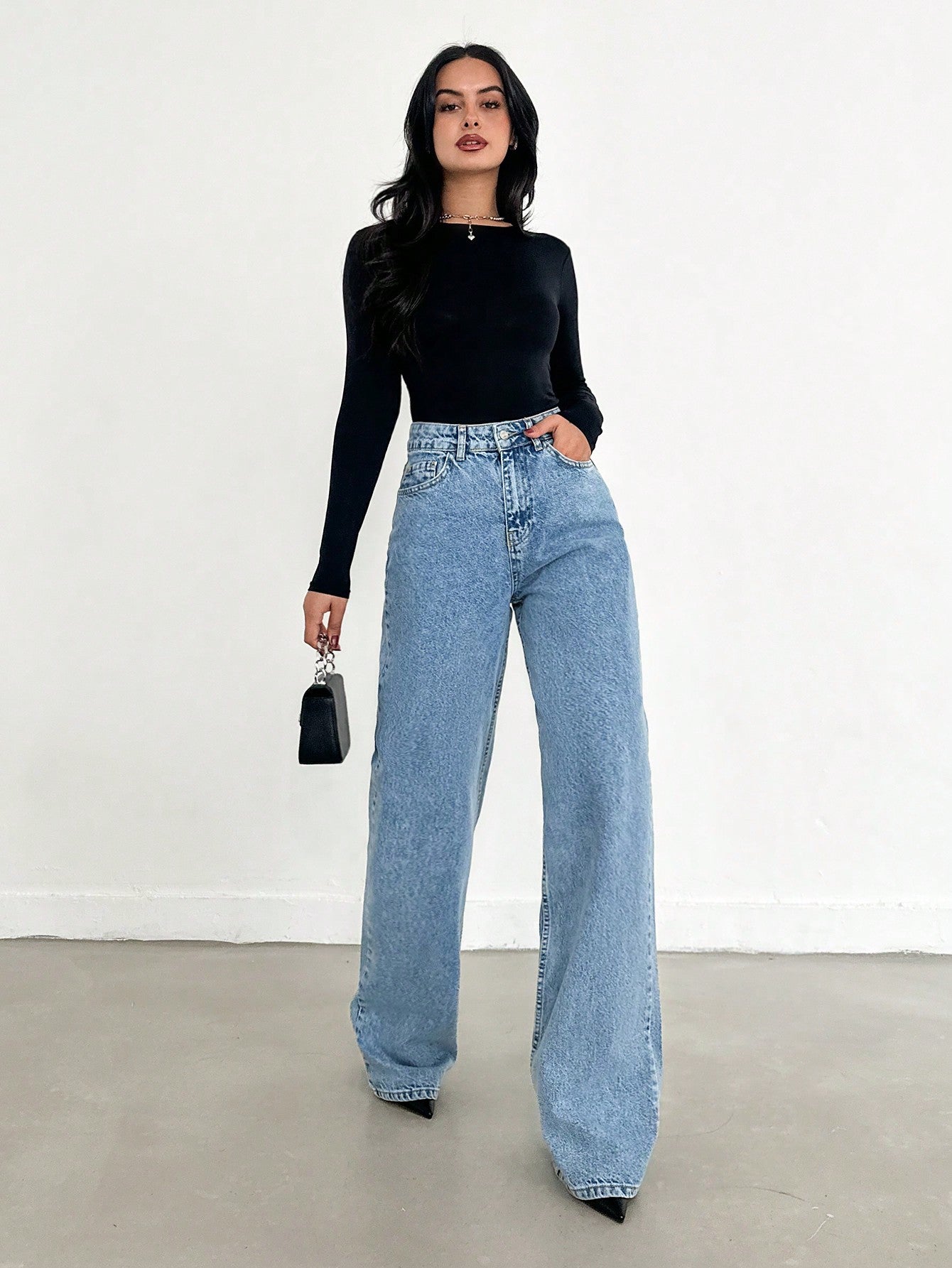 Oh So Vintage Wide Leg Jeans - Image 3