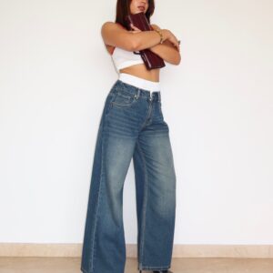 Denim X Boxer Baggy Wide Leg Jeans