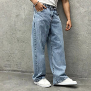 Oh So Vintage Men Baggy Jeans
