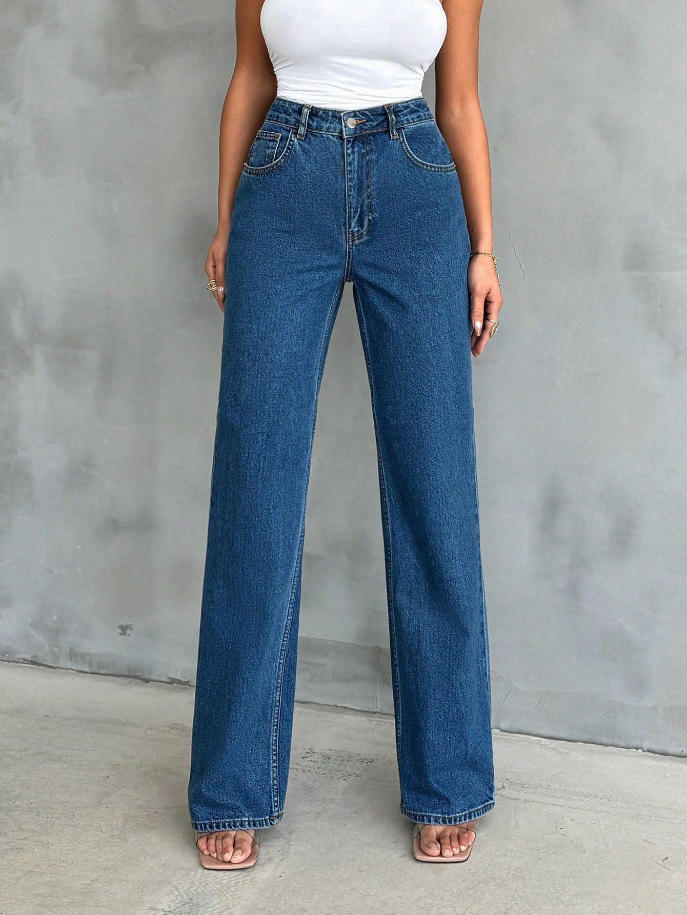True Blue Wide Leg High Rise jeans - Image 7