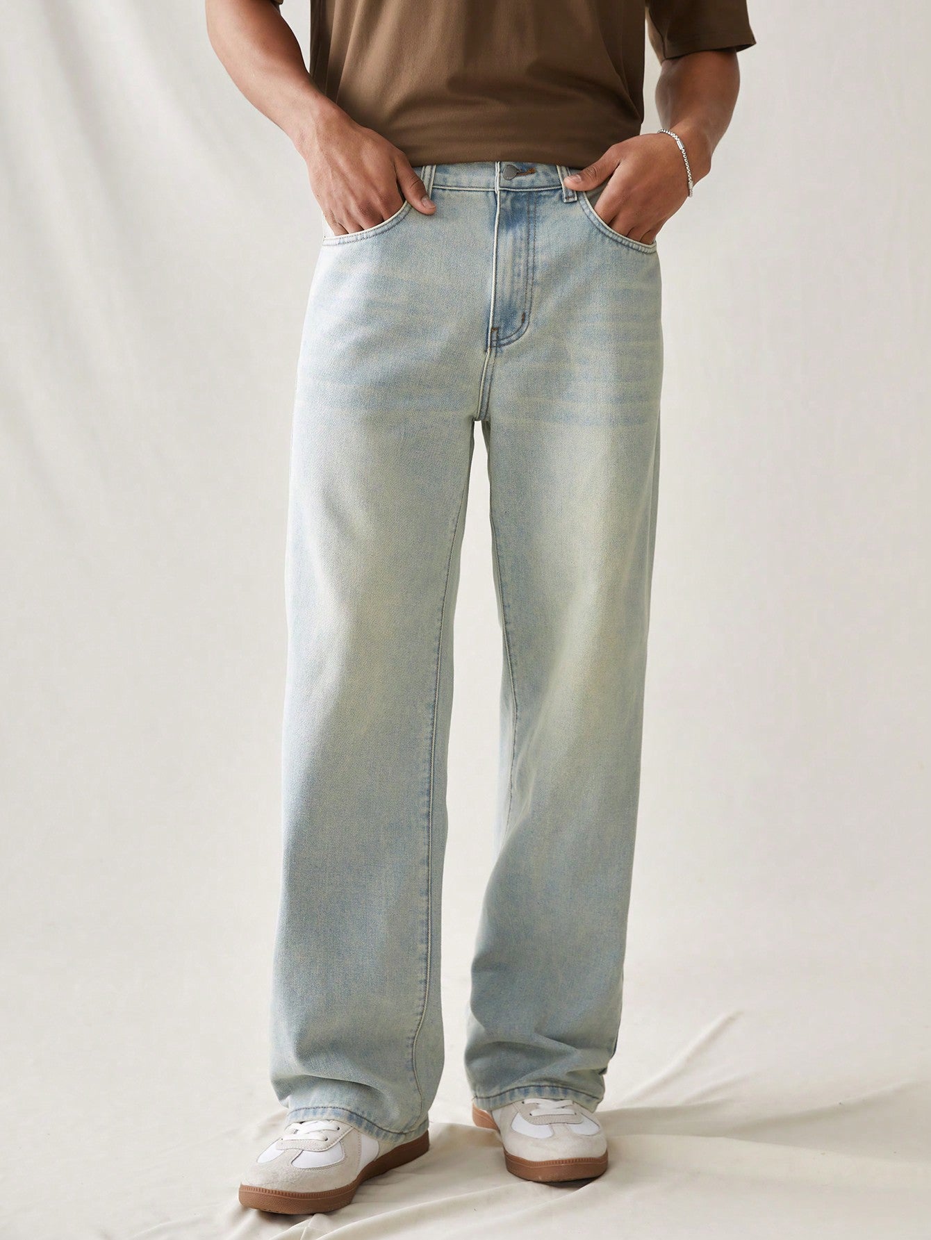 Classic Loose Straight Fit Jeans - Image 10