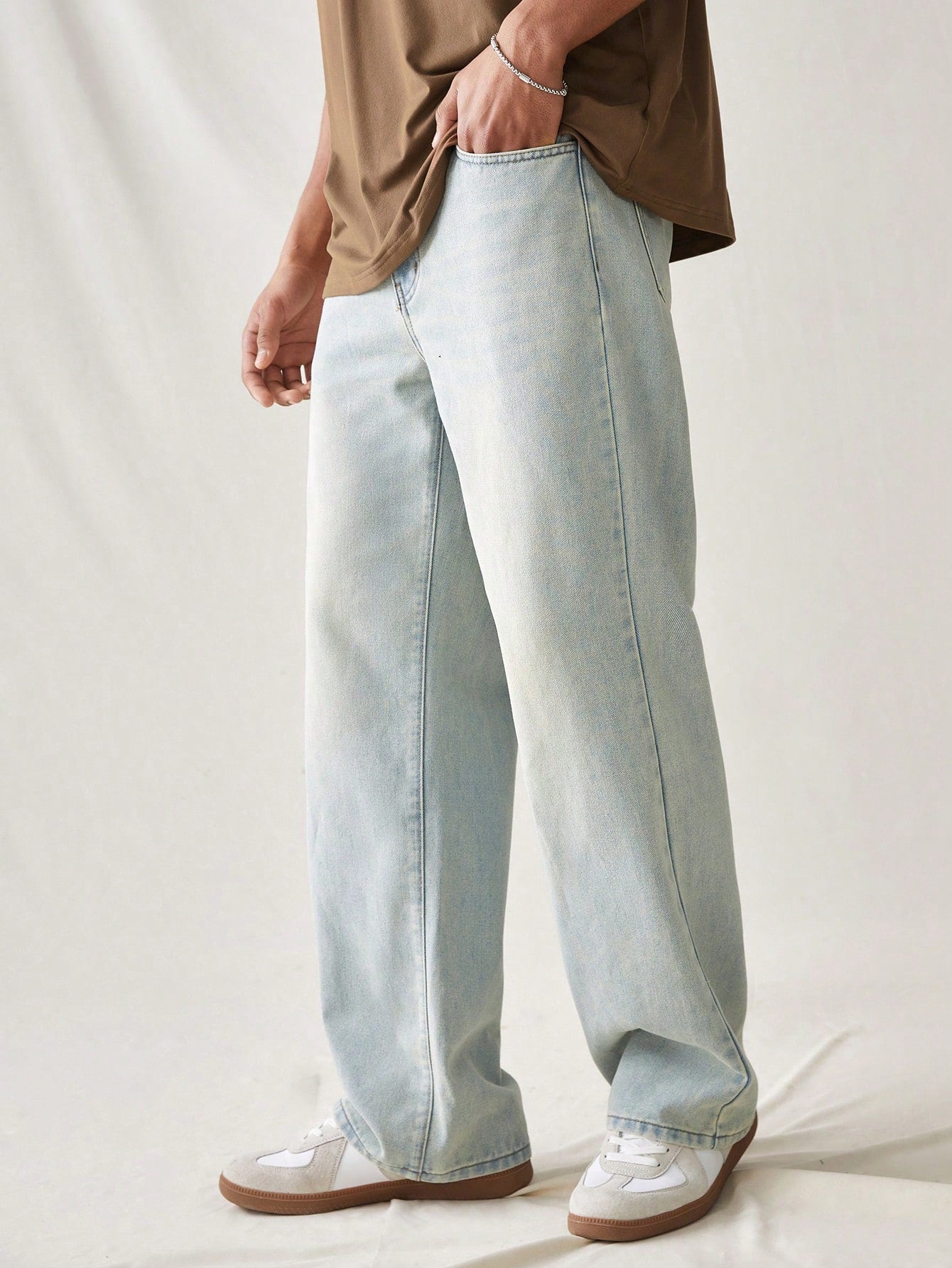 Classic Loose Straight Fit Jeans - Image 11