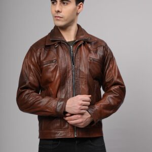 Lionheart Commander Jacket – Cherry Antique Brown