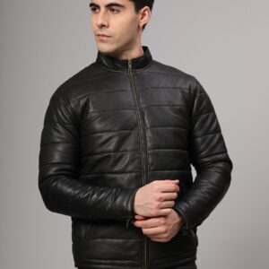 Genuine Sheepskin Leather Jacket (Bomber)