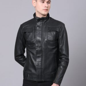 Oakley Sheepskin Bomber Leather Jacket