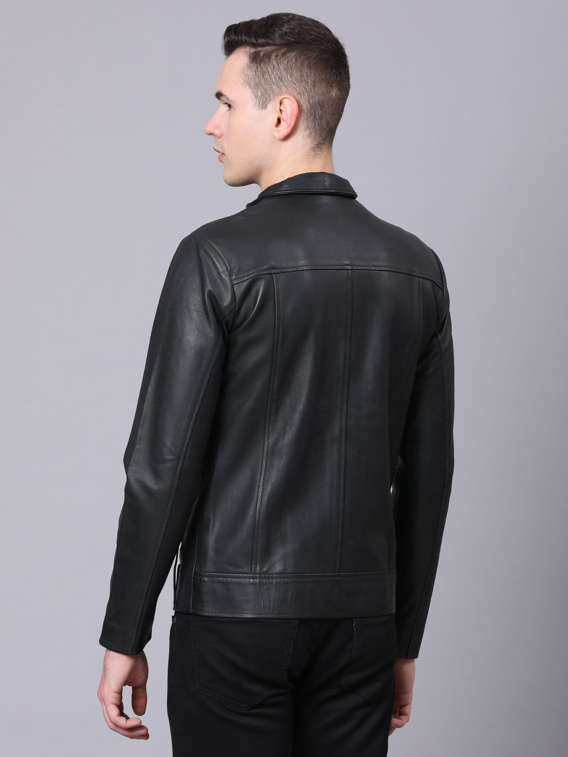 Oakley Sheepskin Bomber Leather Jacket - Image 3