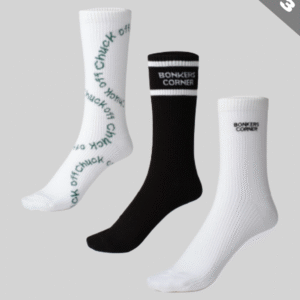 Bonkers Essential Socks - Pack of 3