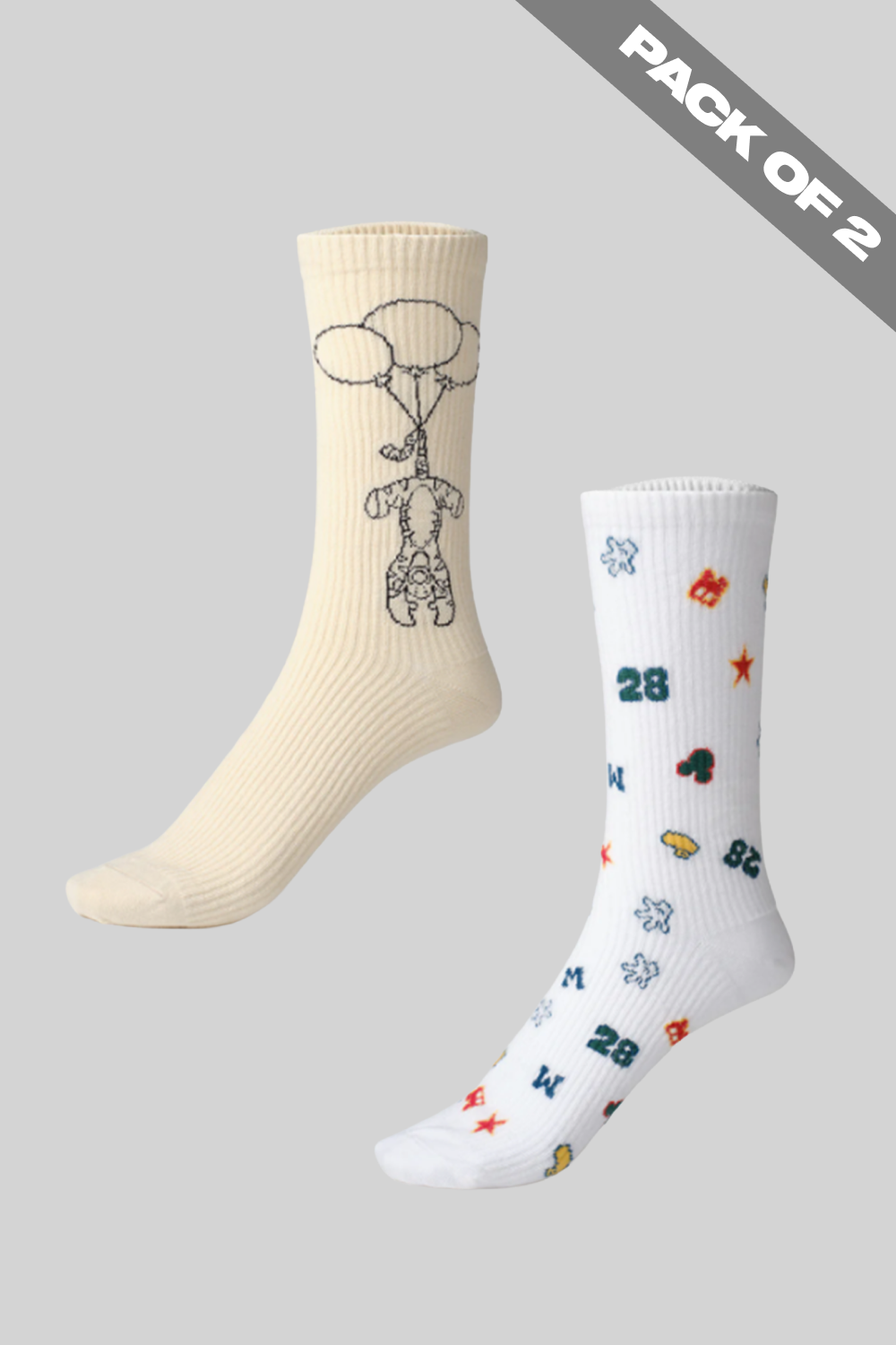 Funhouse Socks - Pack of 2