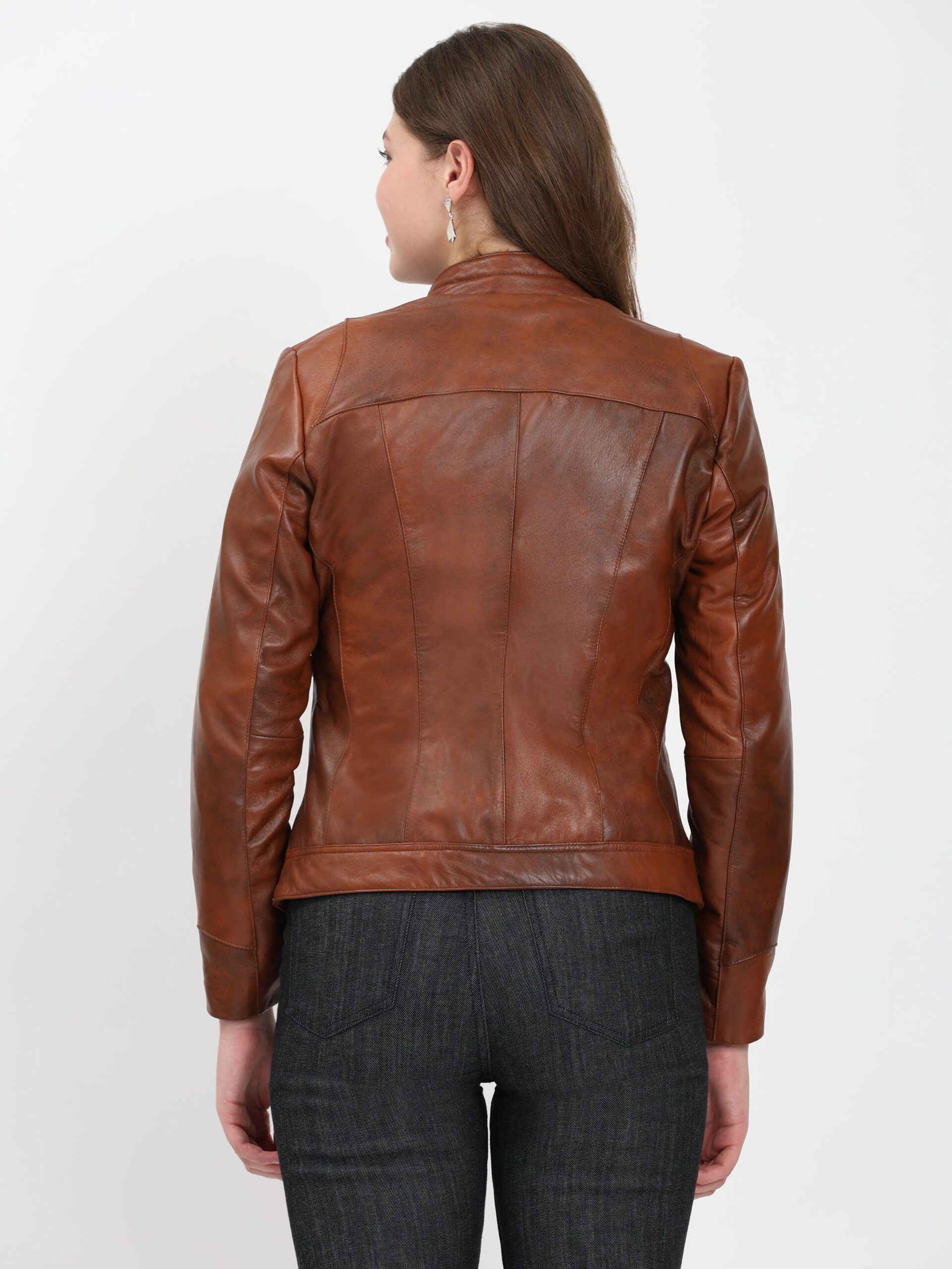 Cleopatra Classic Leather Jacket - Image 8