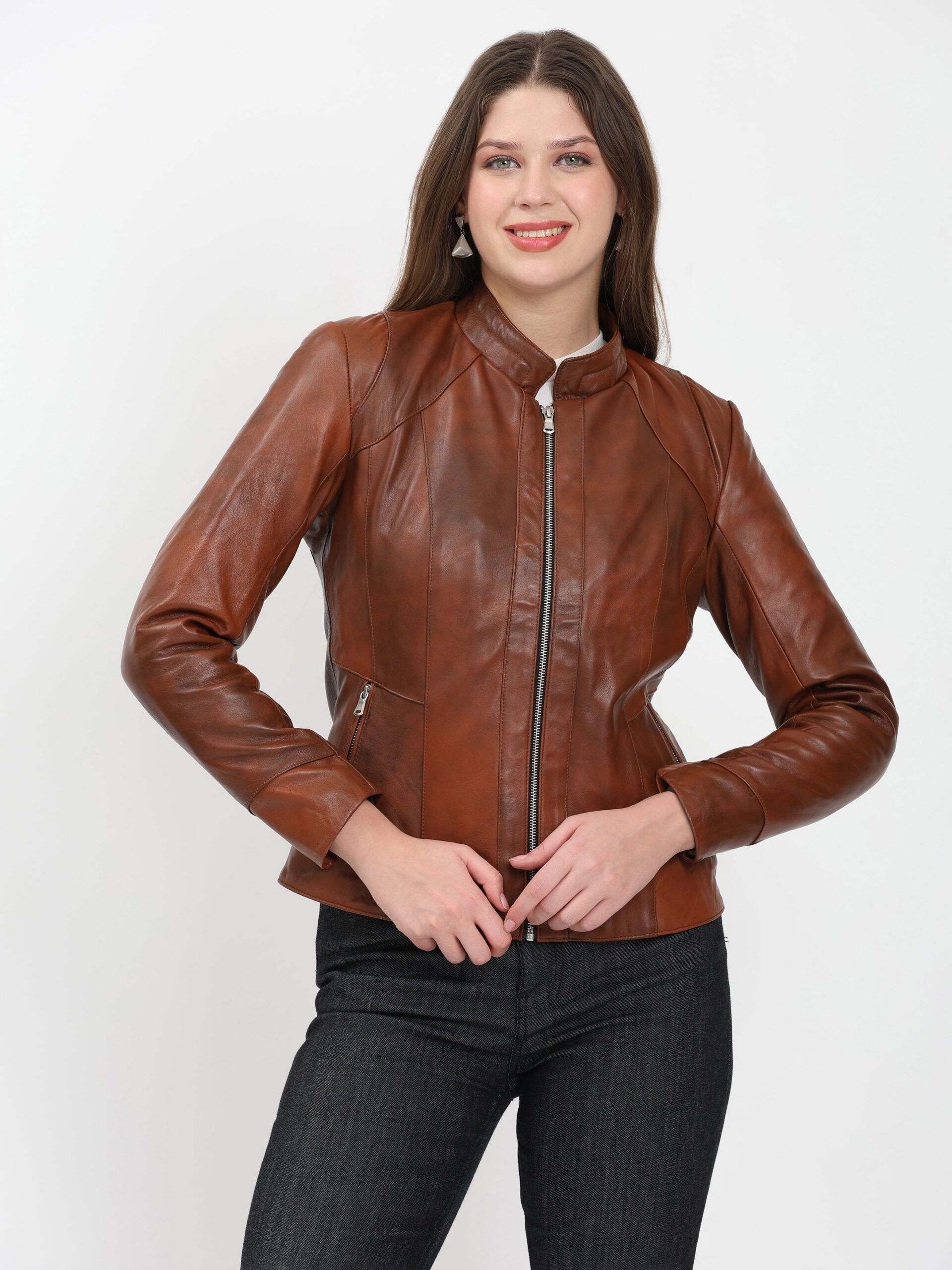 Cleopatra Classic Leather Jacket