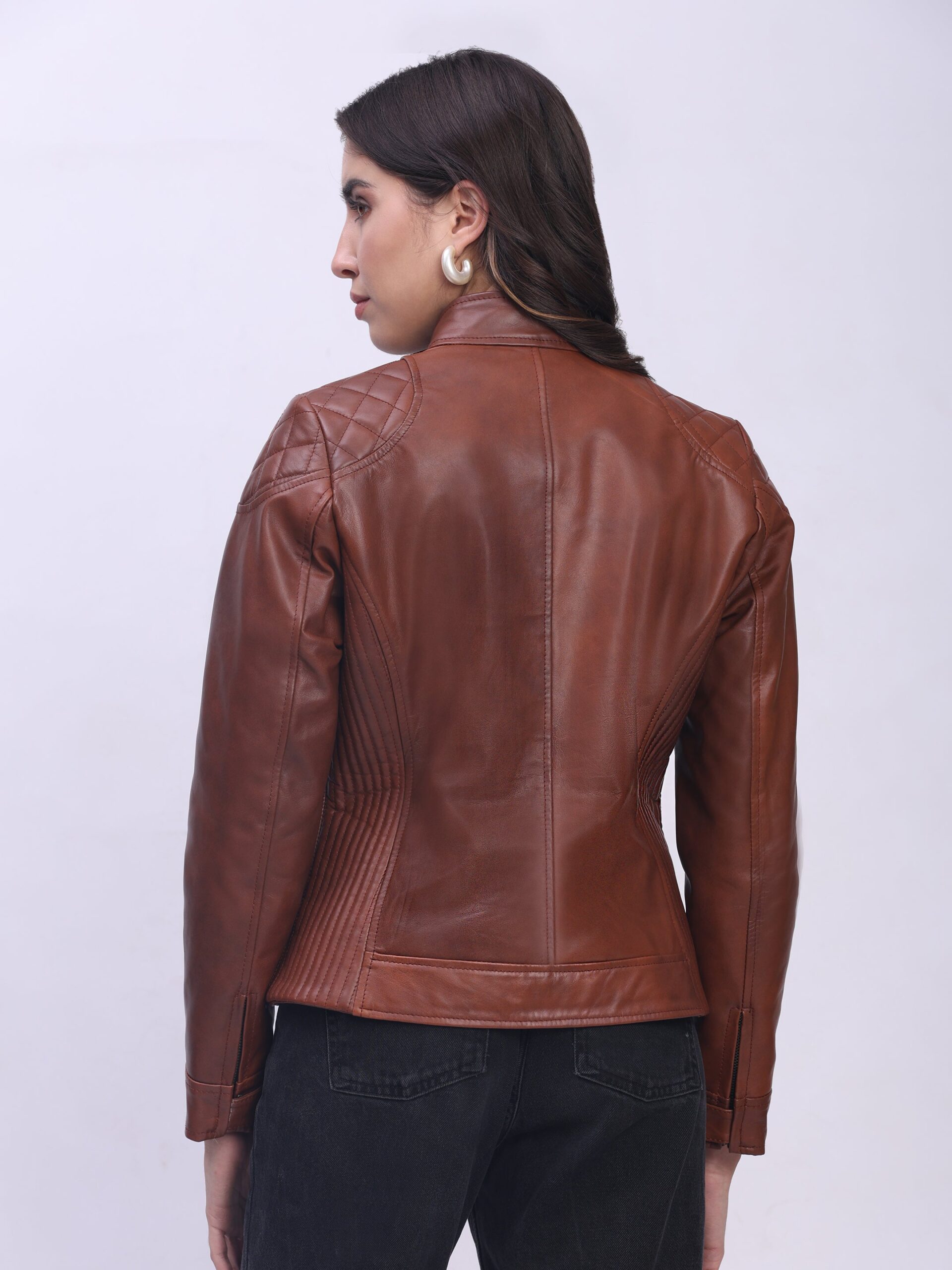 Sekhmet Jacket – Antique Brown - Image 2