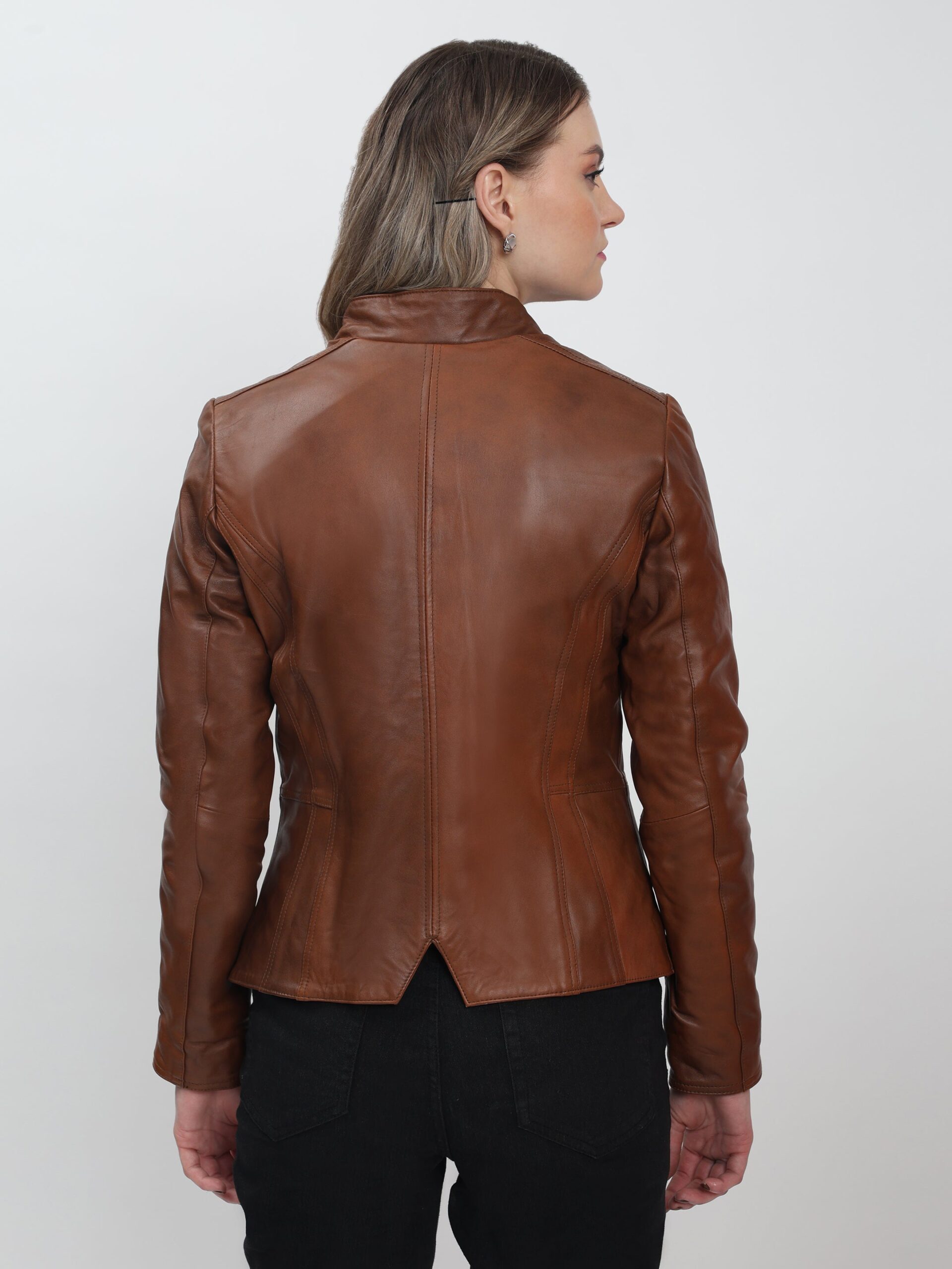Celestia Jacket – Antique Brown - Image 4