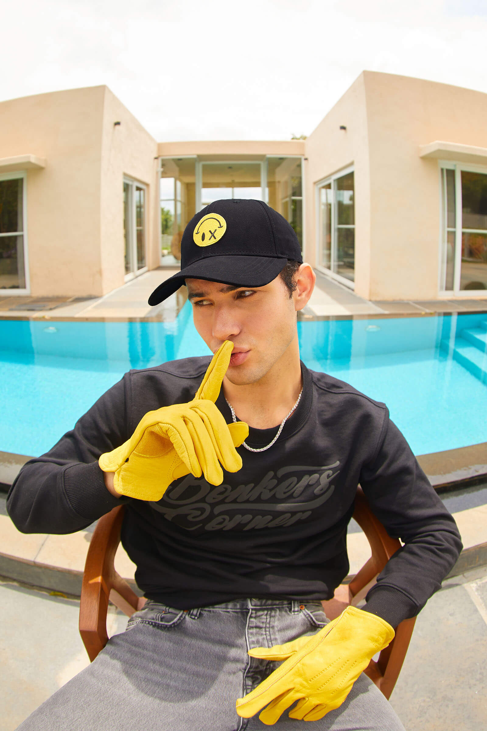 XO Smiley Baseball Cap - Image 2