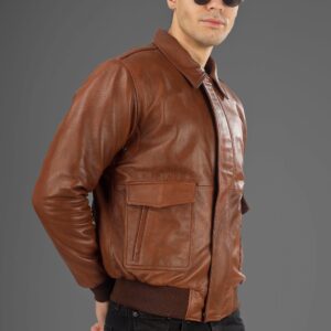 Vikram “Shershaah” Bomber Jacket – Antique Brown