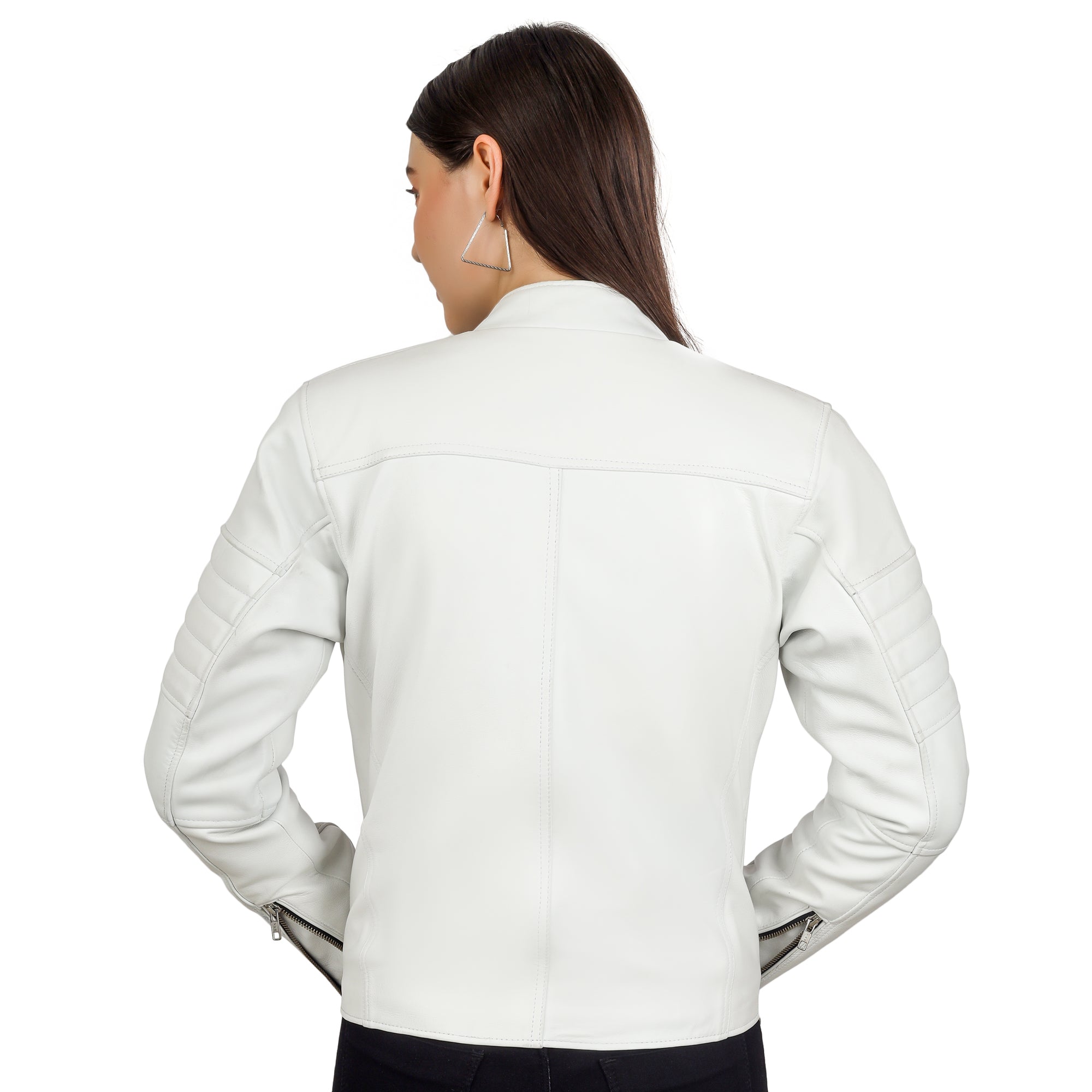 Teresa Lambskin Genuine Leather Jacket - Image 2