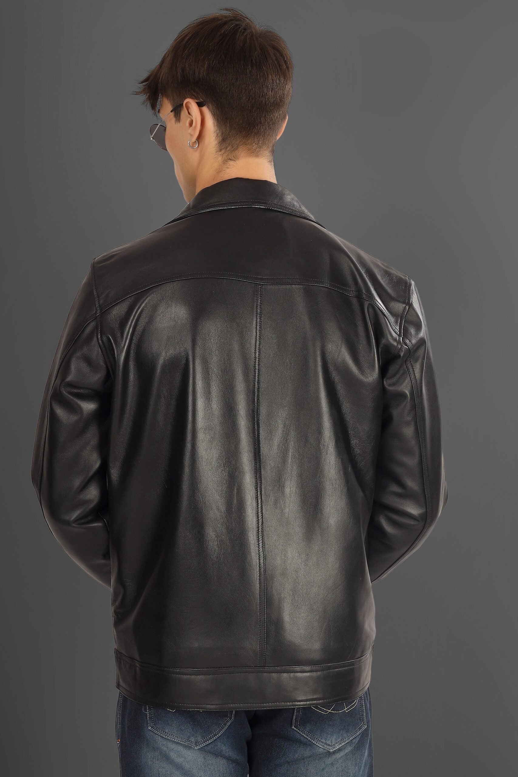 The Rouge & Rave Black Leather Jacket - Image 2