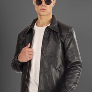 The Rouge & Rave Black Leather Jacket