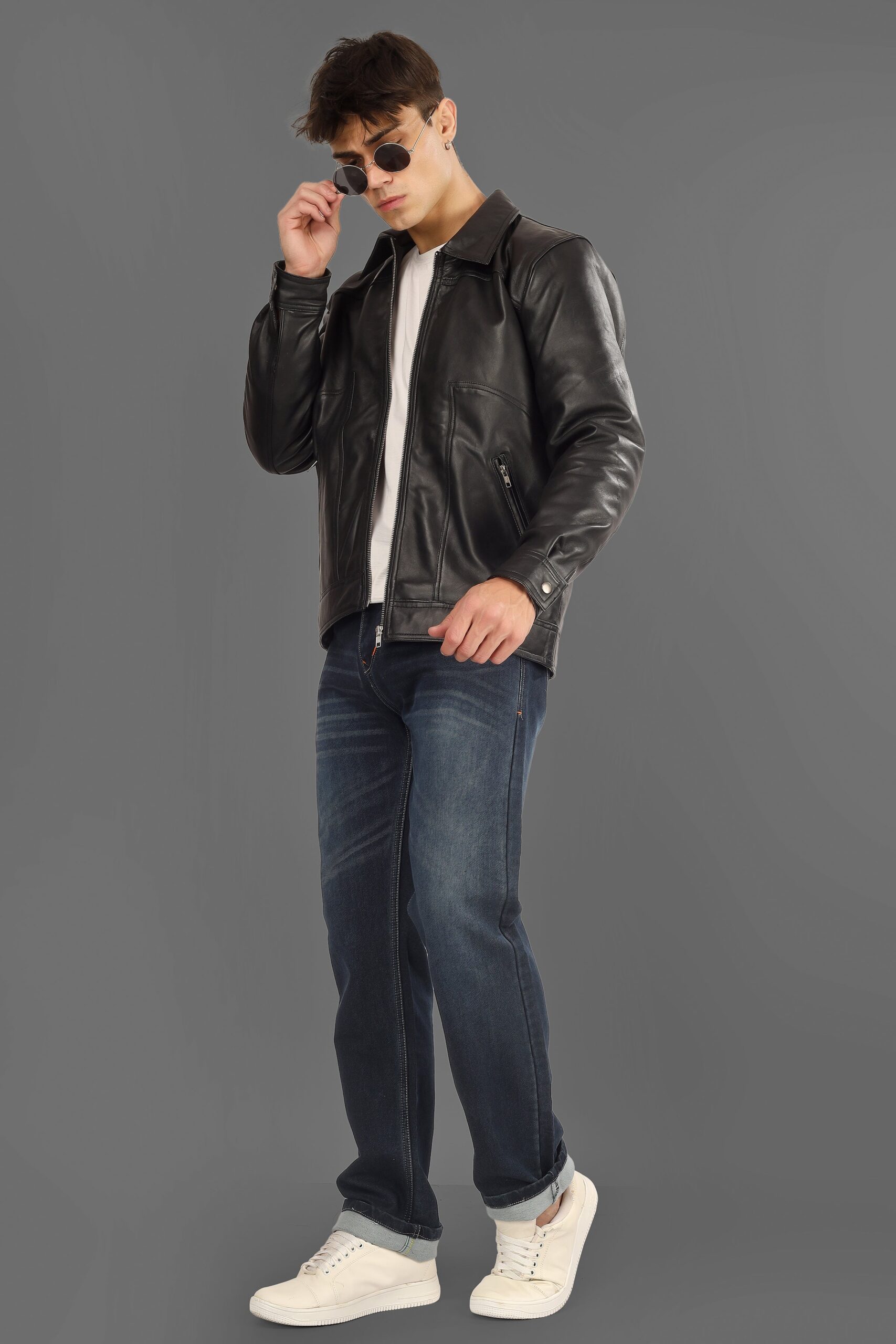 The Rouge & Rave Black Leather Jacket - Image 6