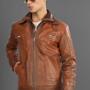 Lionheart Commander Jacket – Antique Tan