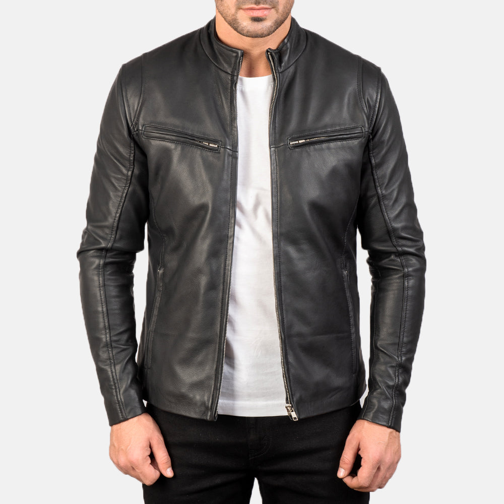 Western Second Skin Leather Jacket (Regular Fit)