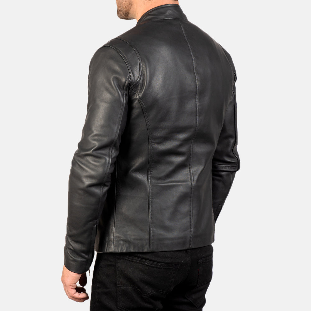 Western Second Skin Leather Jacket (Regular Fit) - Image 3