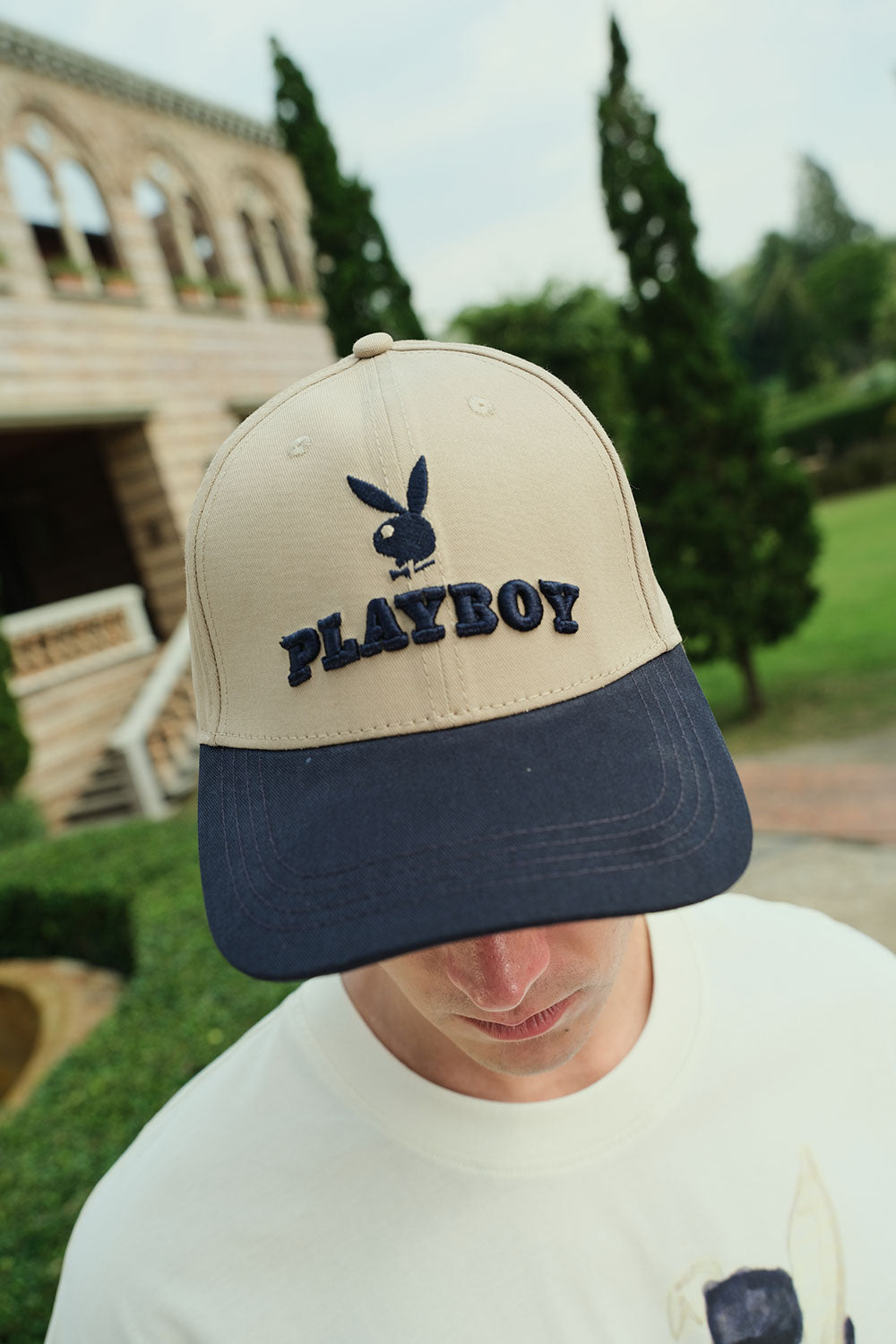 Club Navy Playboy Cap - Image 2