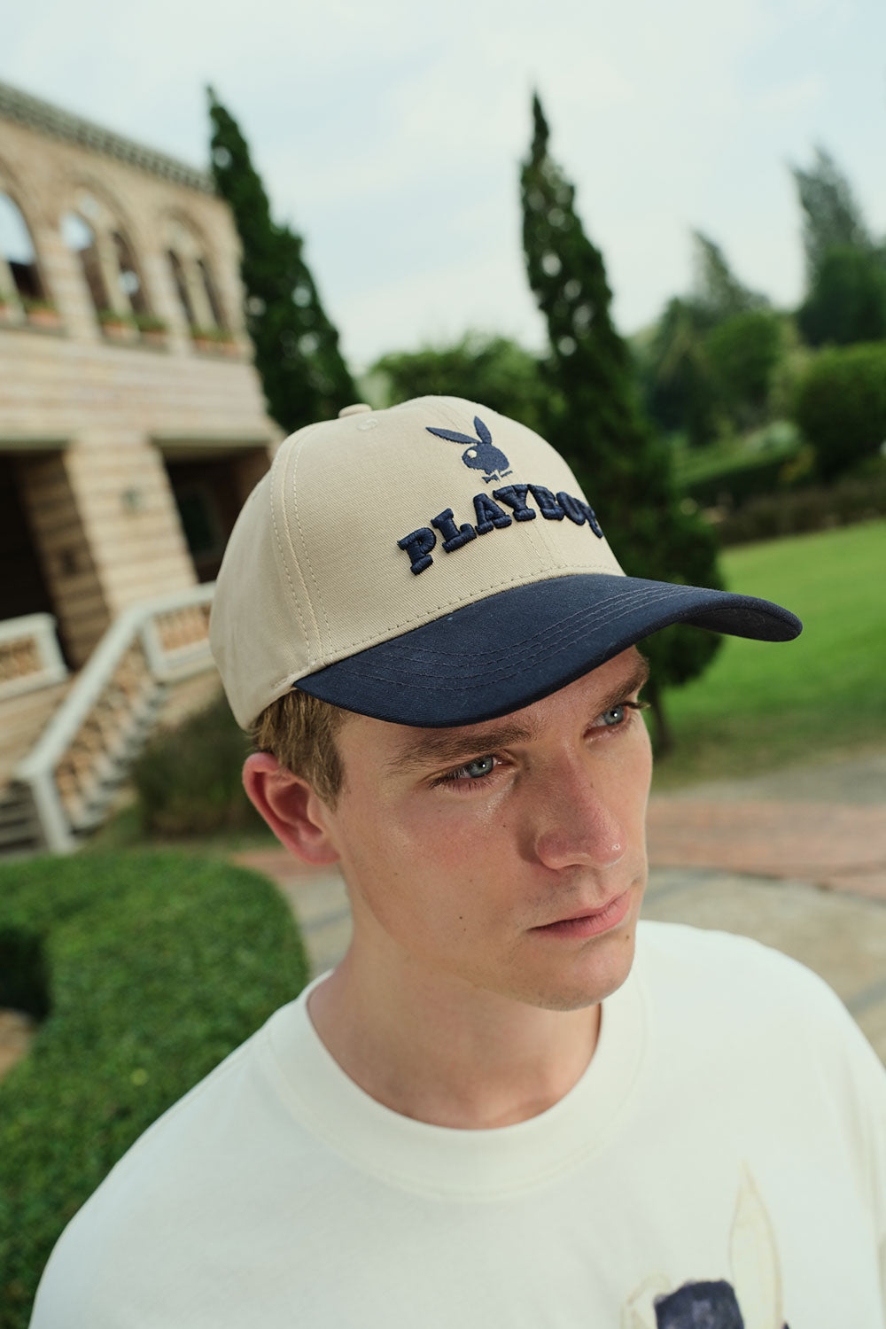 Club Navy Playboy Cap - Image 3