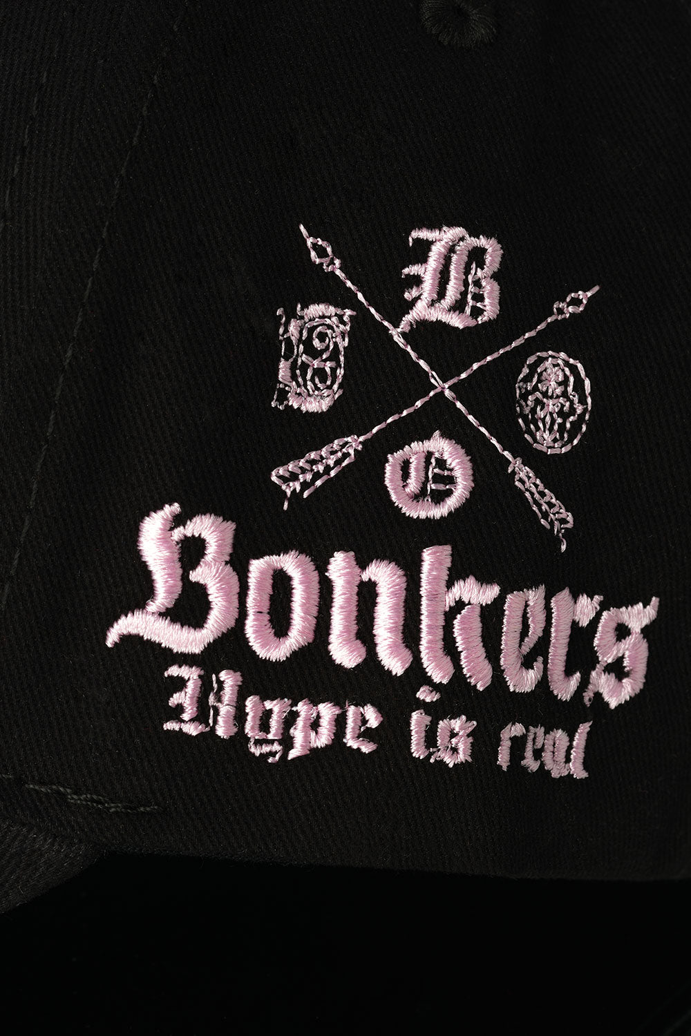 Pink Bonkers Embroidered Cap - Image 6