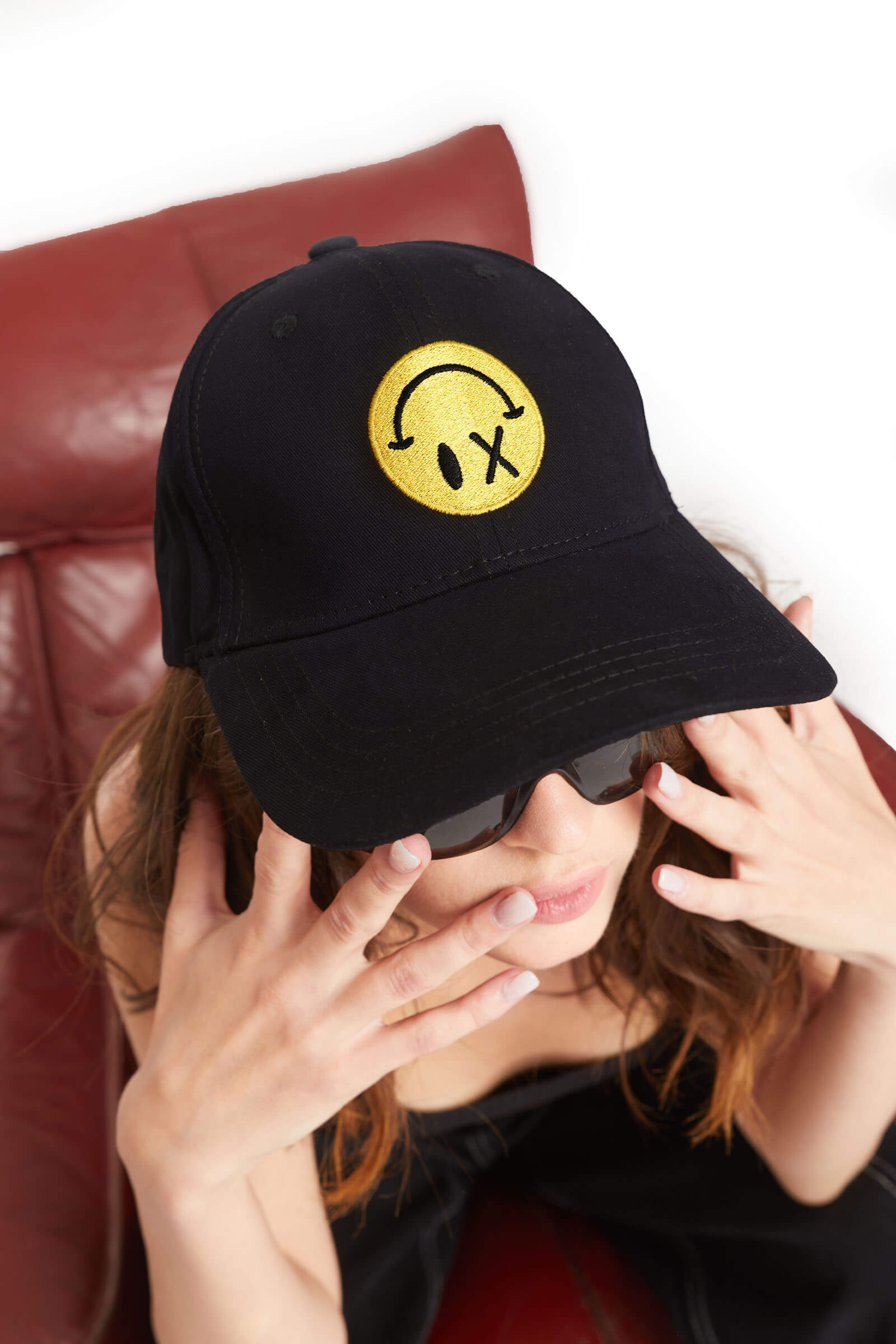 XO Smiley Baseball Cap - Image 3